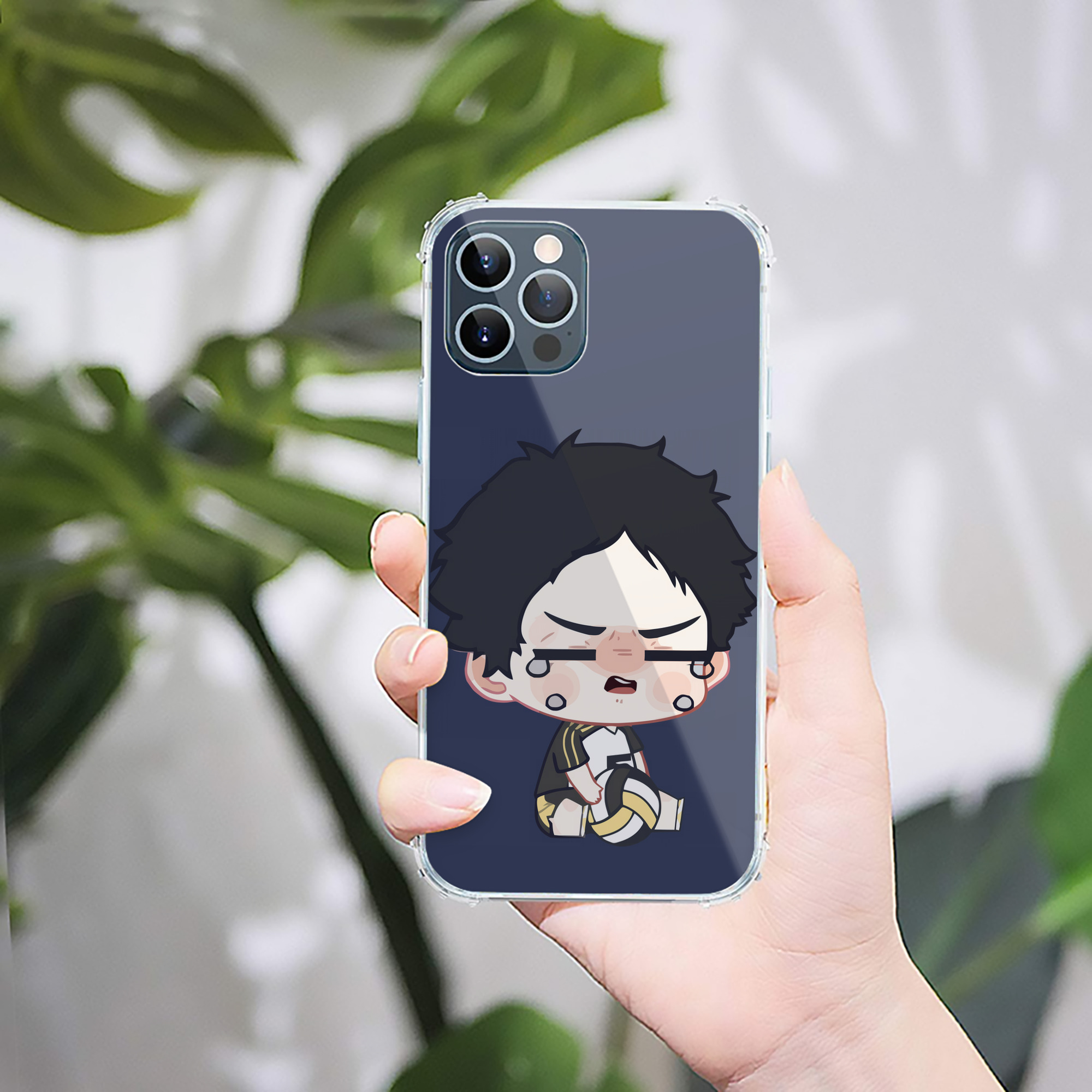 （画像用） ハイキュー!! Haikyu!! 【iPhone 12シリーズ対応】透明スマホケース（クリアソフトケース）
